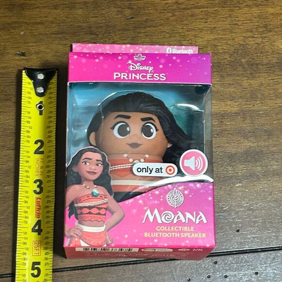 Disney Moana Bitty Boomer Mini Collectible Bluetooth Speaker -NEW In Box - Picture 3 of 3